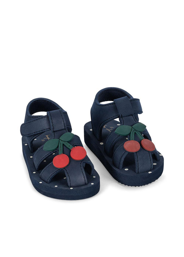 Sable Sandal - Navy Blazer