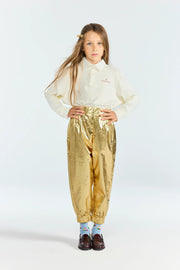 Raw White Eel Polo Shirt