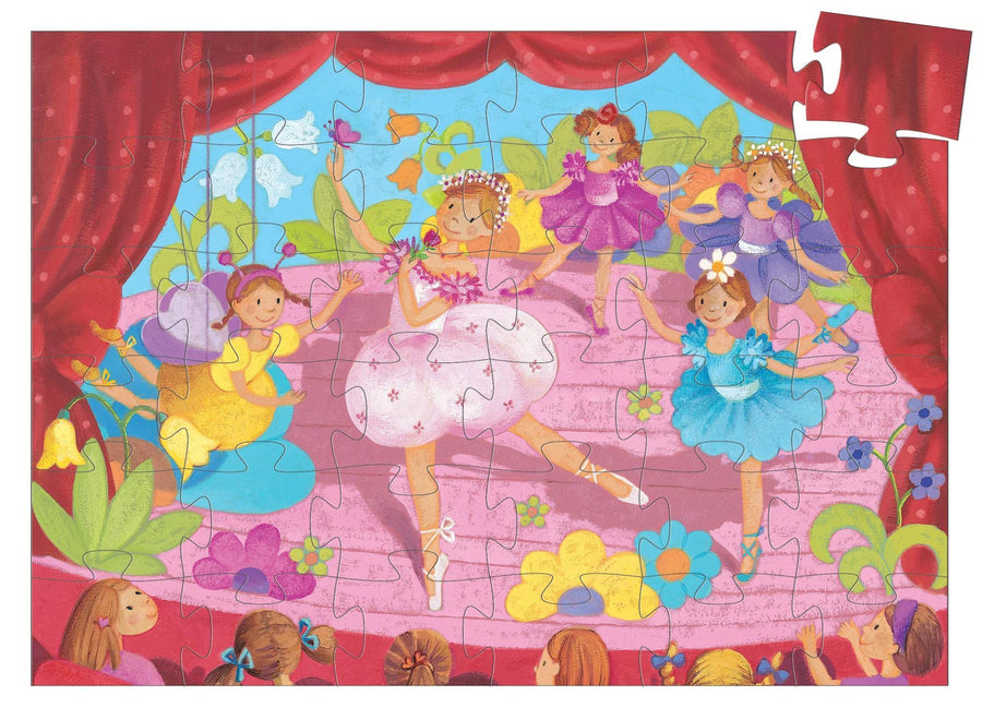 Silhouette Ballerina Puzzle