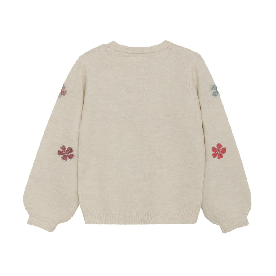 Flower Pullover Sweater