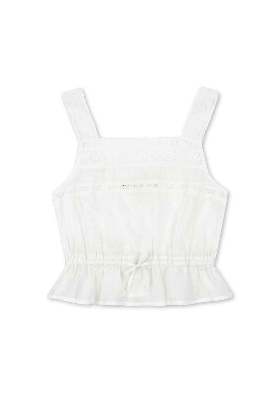 Mora Top - Optic White