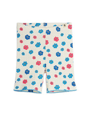 Flowers Pointelle Bike Shorts