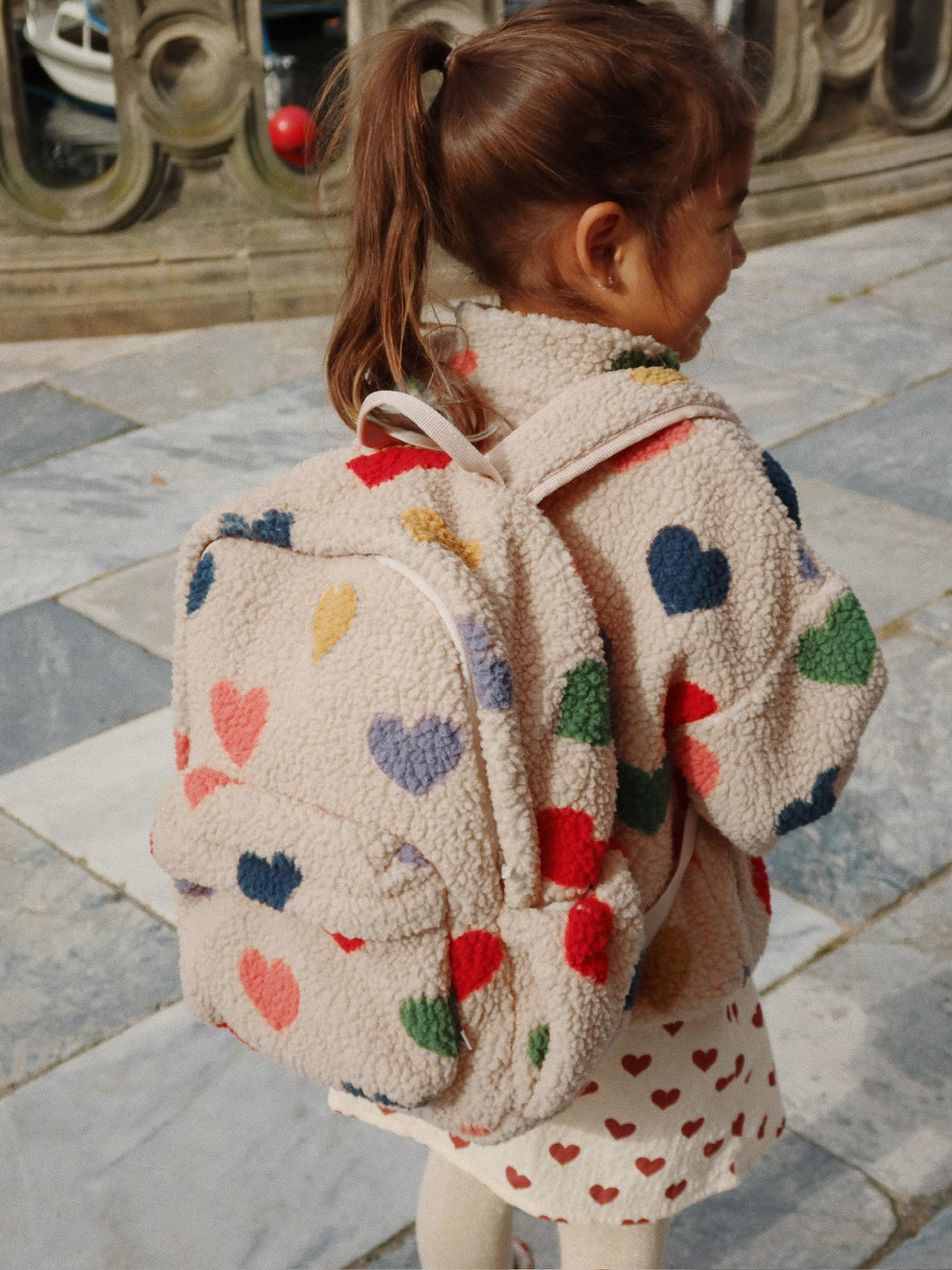 Bon Coeur Teddy Backpack