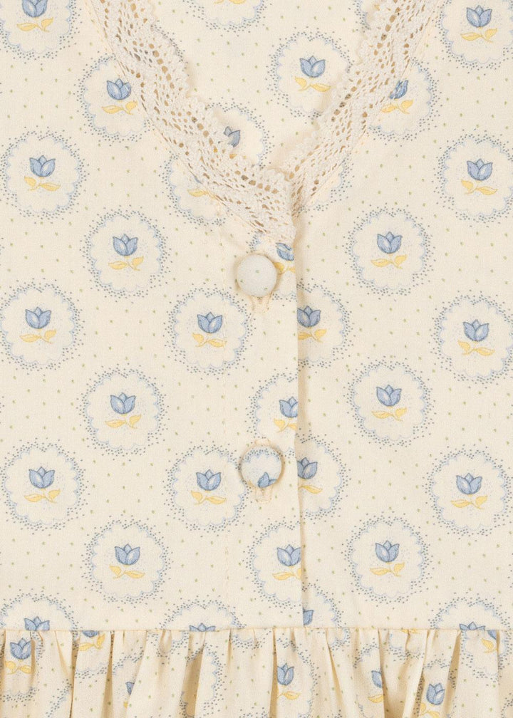 Coeur Lace Dress - Ciel Mirage