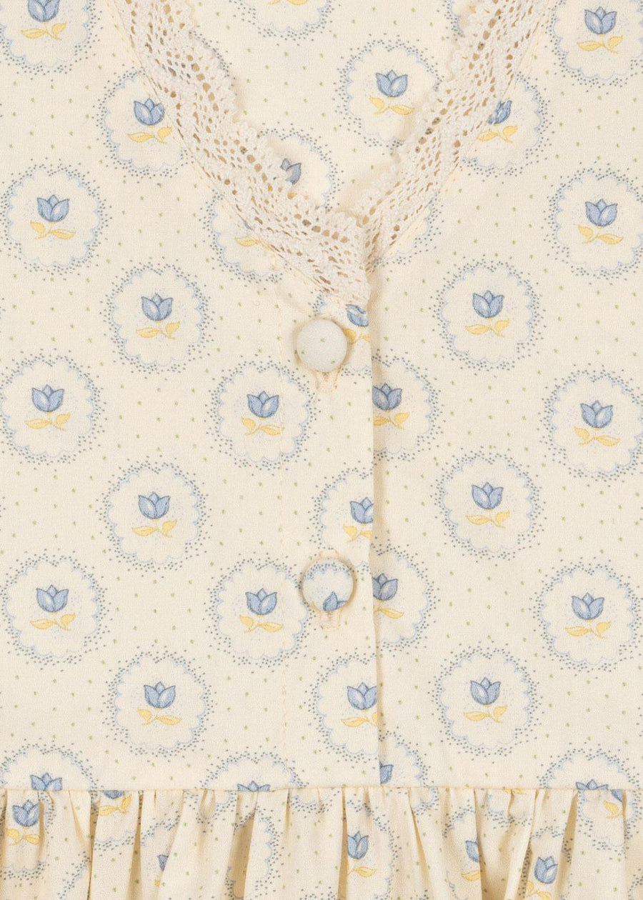 Coeur Lace Dress - Ciel Mirage