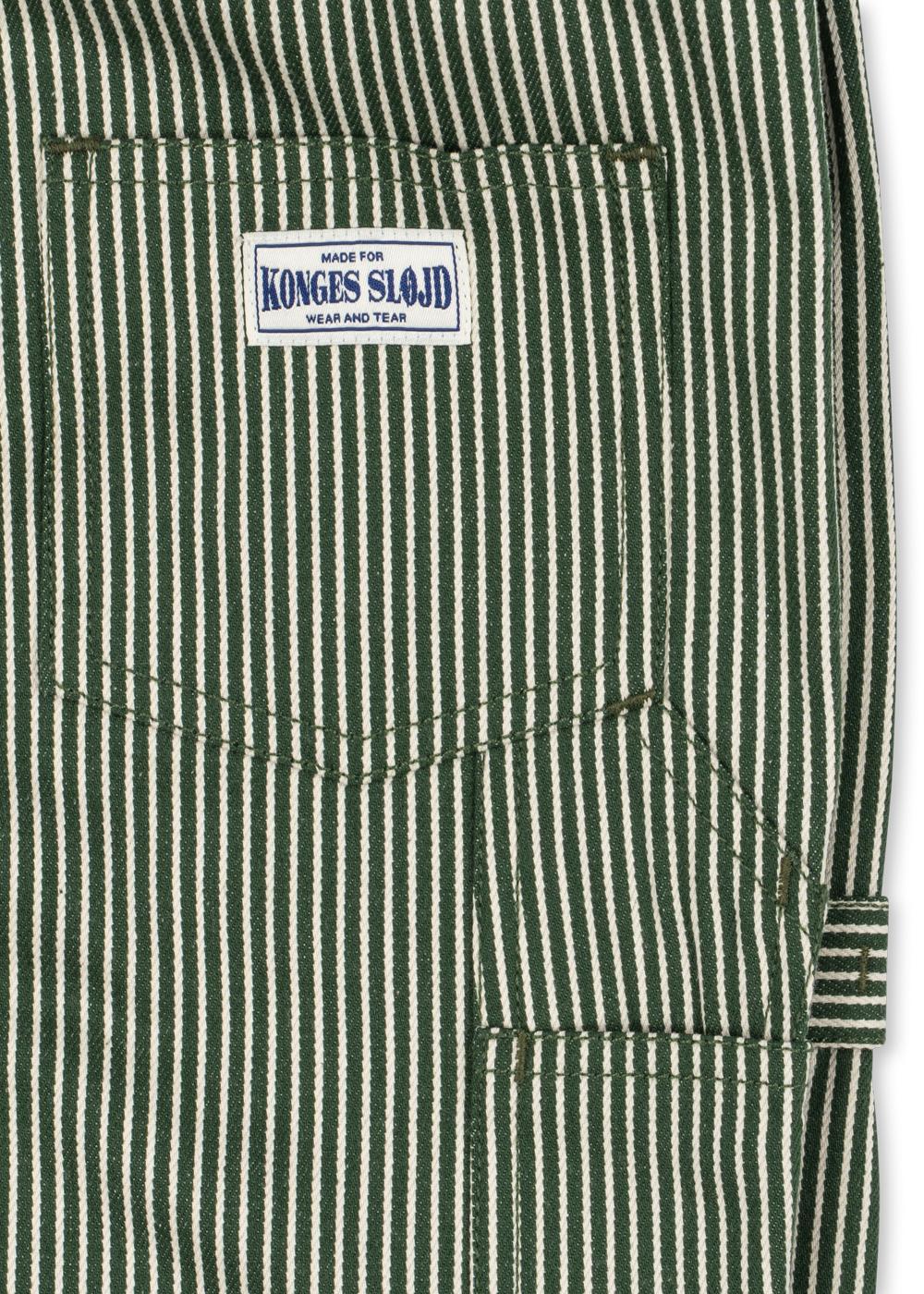 Luc Pants - Milk Verte Stripe