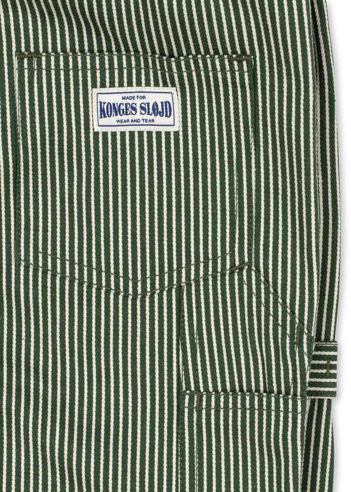 Luc Pants - Milk Verte Stripe