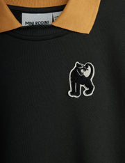 Panther Patch Collar Sweatshirt