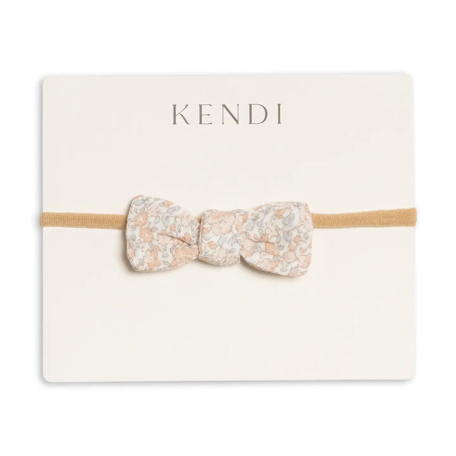 Dainty Bow - Belmont Floral/Shell