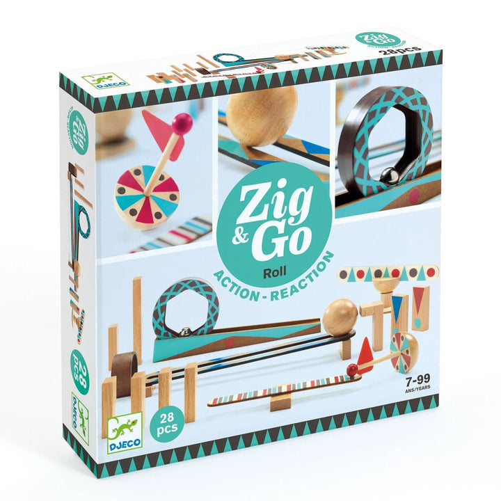 Zig &amp; Go Roll Chain Reaction Construction Set
