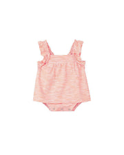 Maggie Dress - Red Stripe