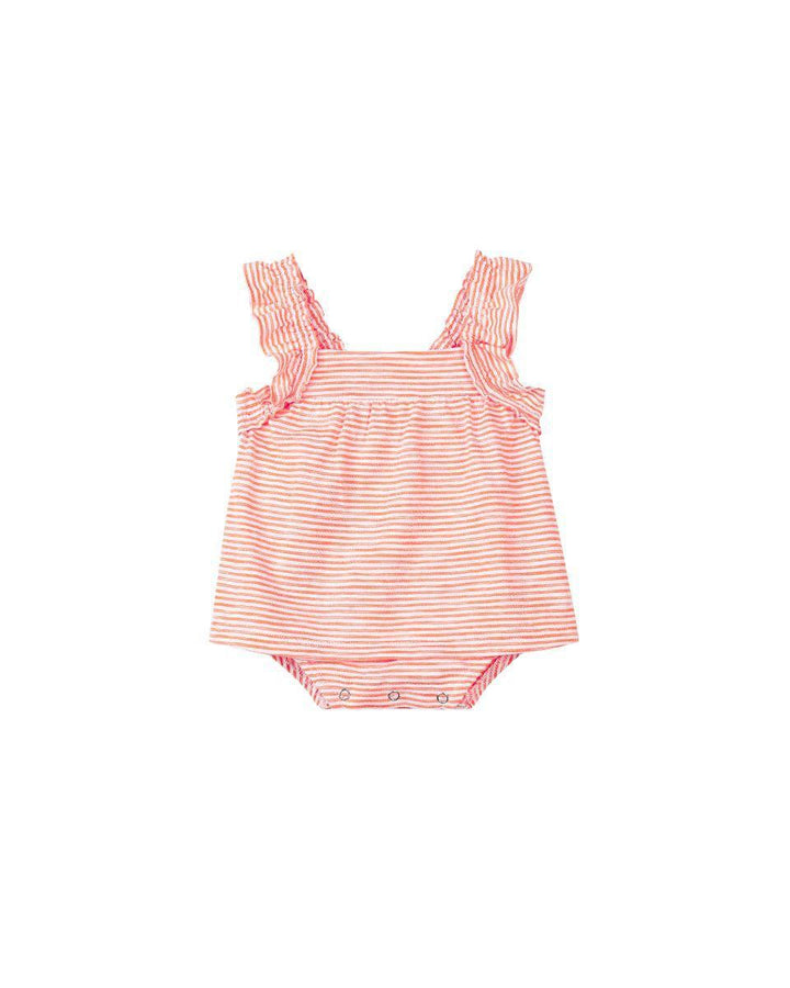 Maggie Dress - Red Stripe