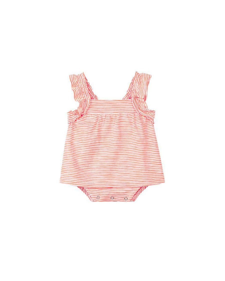 Maggie Dress - Red Stripe