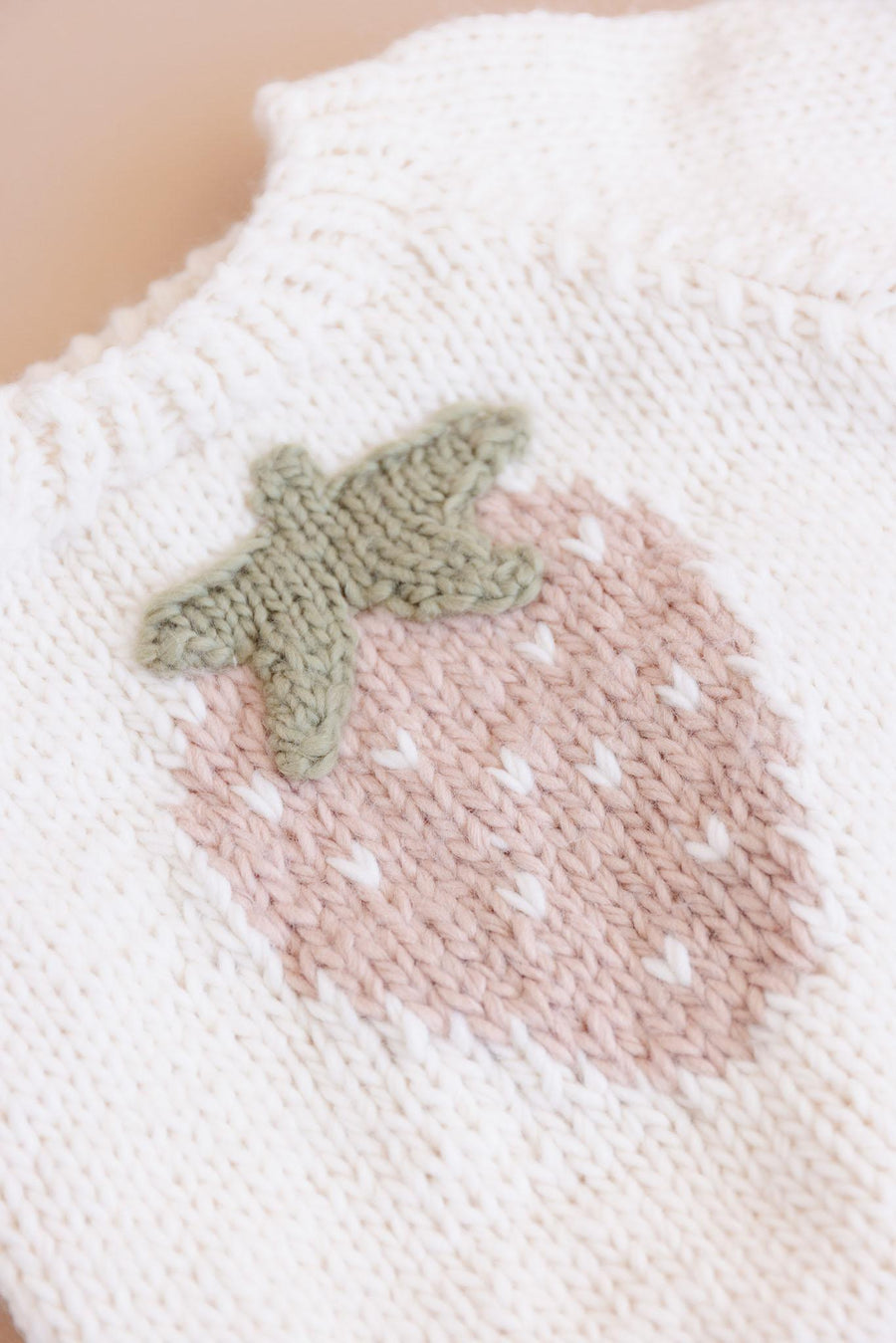 Strawberry Pullover Sweater