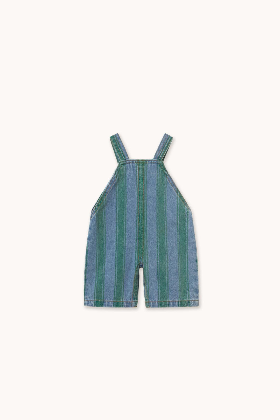 Retro Stripes Baby Denim Dungaree