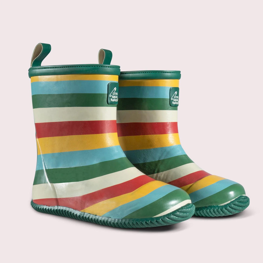 Rainbow Rain Boots