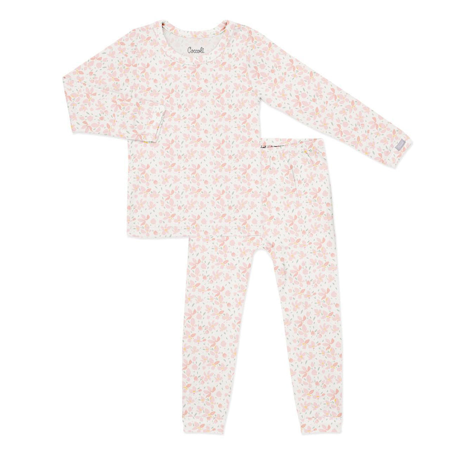 LS Modal - Floral on Cream