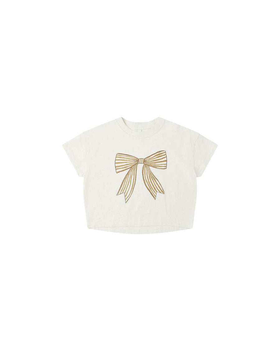 Bow Boxy Tee