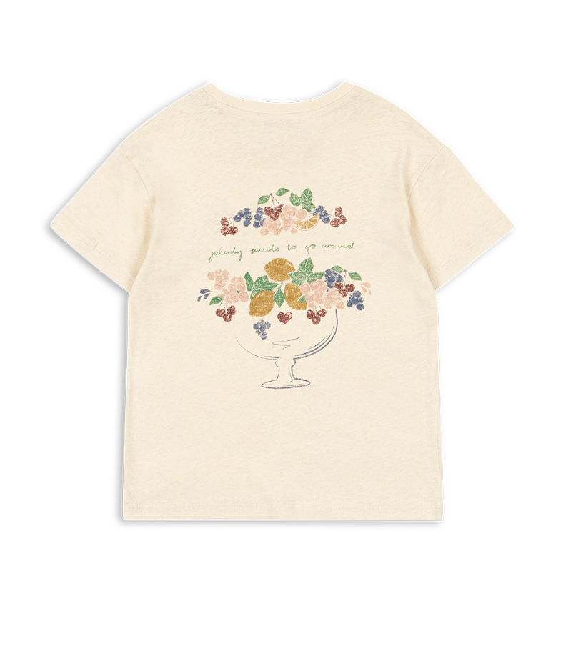 Era Tee - Buttercream/Juicy
