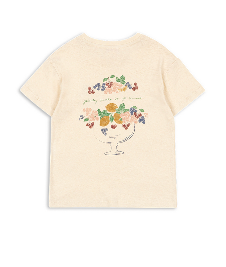 Era Tee - Buttercream/Juicy