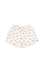 Coco Shorts Bow Bleu