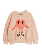 Heart in Shoes Chenille Sweatshirt