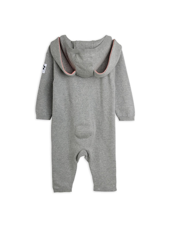 Rabbit Ears Knitted Baby Jumpsuit