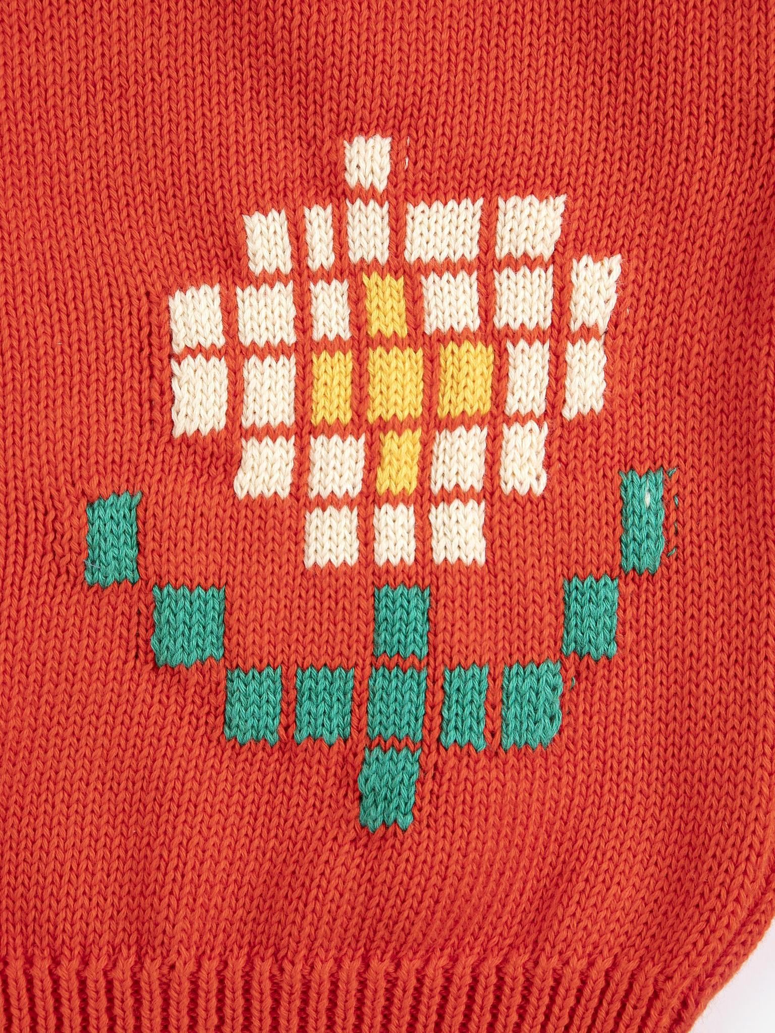 Pixel Daisy Cardigan