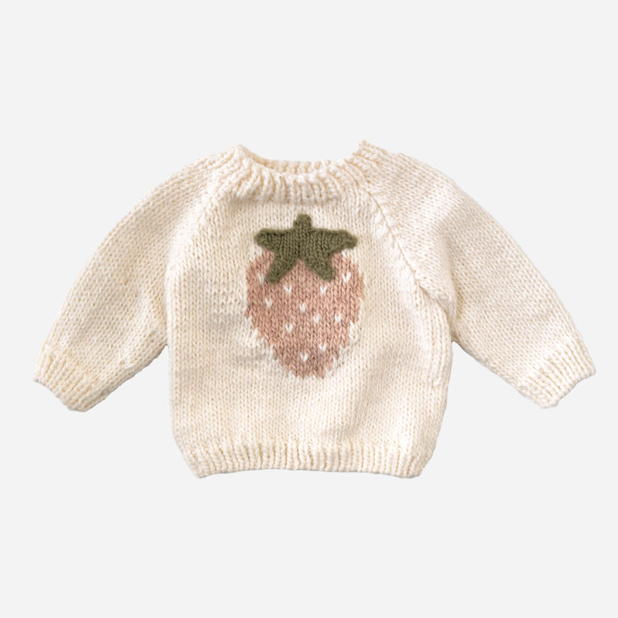 Strawberry Pullover Sweater