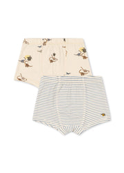 2 Pack Boxers - Kubi/Stripe