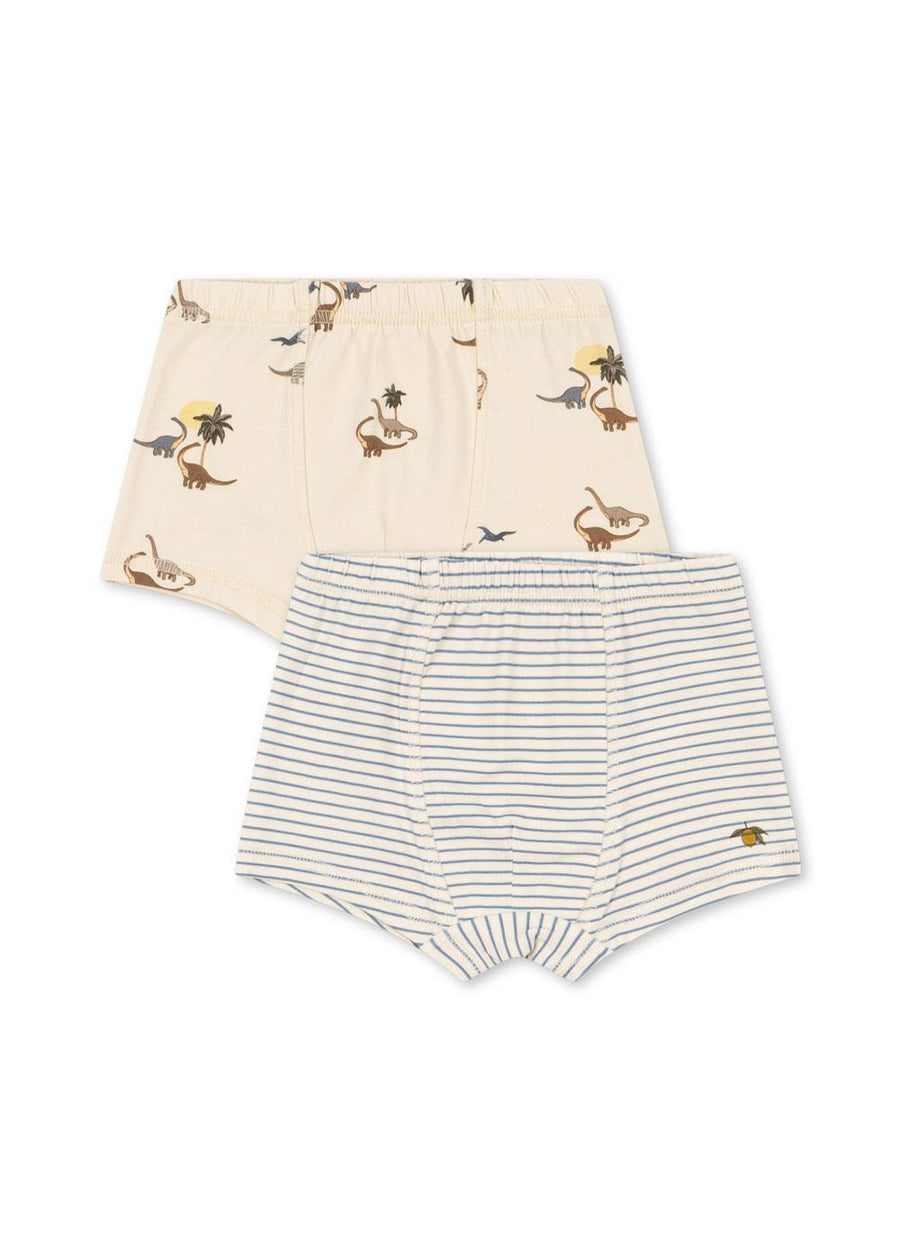 2 Pack Boxers - Kubi/Stripe