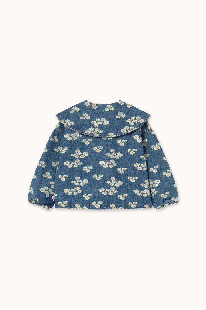 Blossoms Denim Shirt