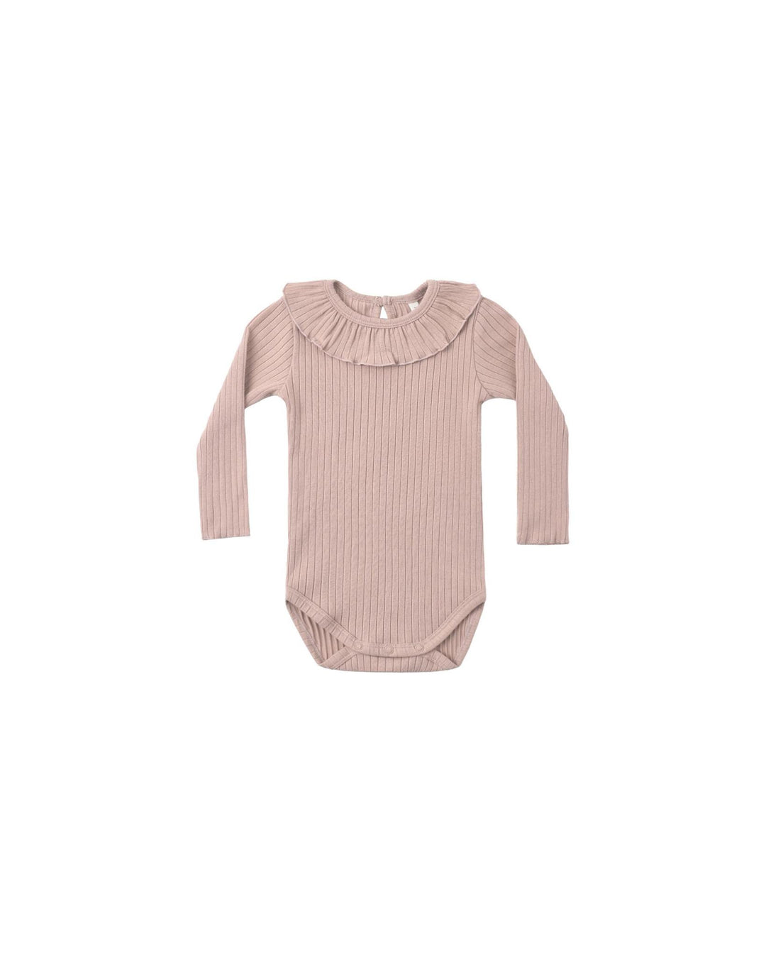 Ruffle Collar Bodysuit Rosewood