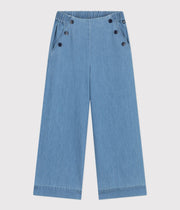 Girl Chambray Pants