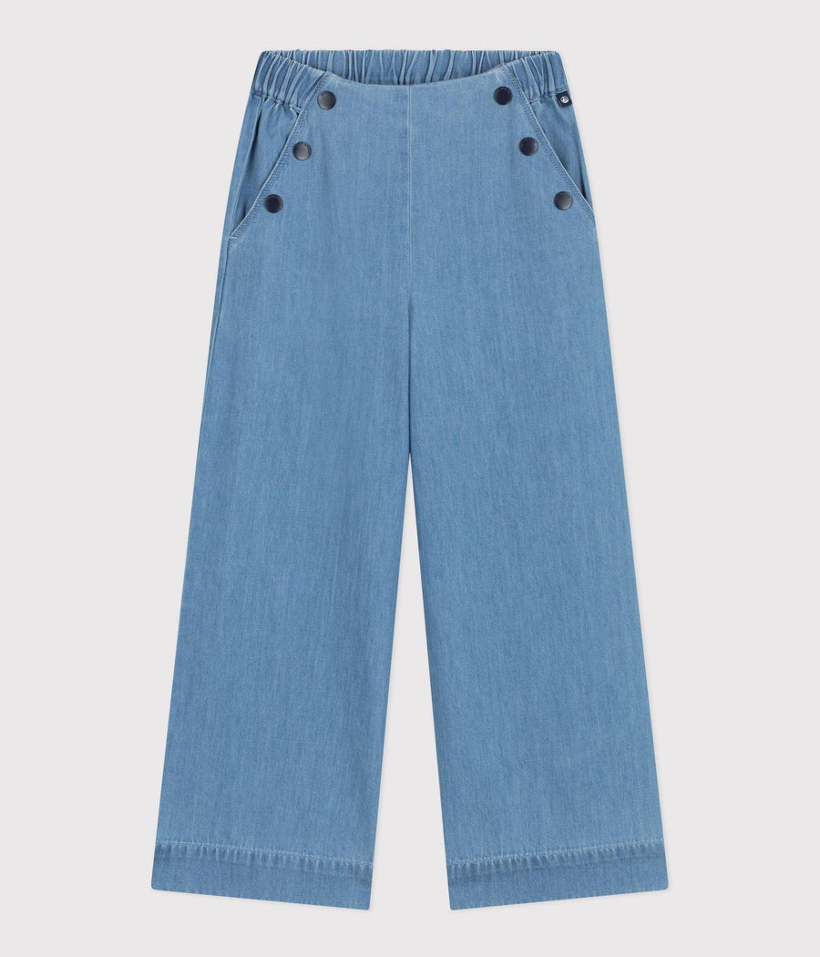 Girl Chambray Pants
