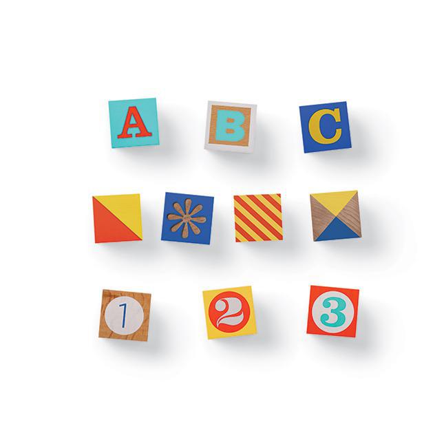 ABC/123 Wood Blocks