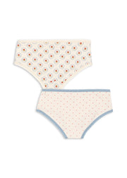 2 Pack Underpants - Pirouette Dot/Mirage
