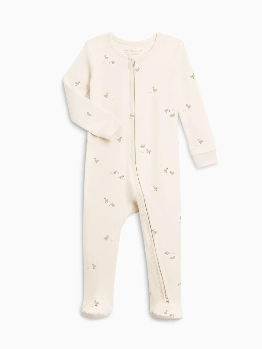 Peyton Zipper Sleeper - Duck
