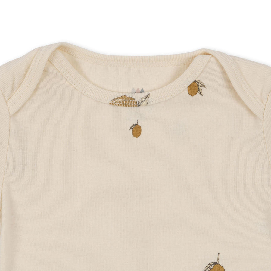 Long Sleeve Bodysuit Lemon
