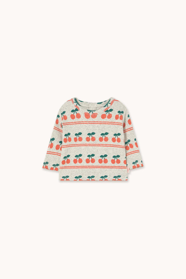 Cherry Rib Baby Tee