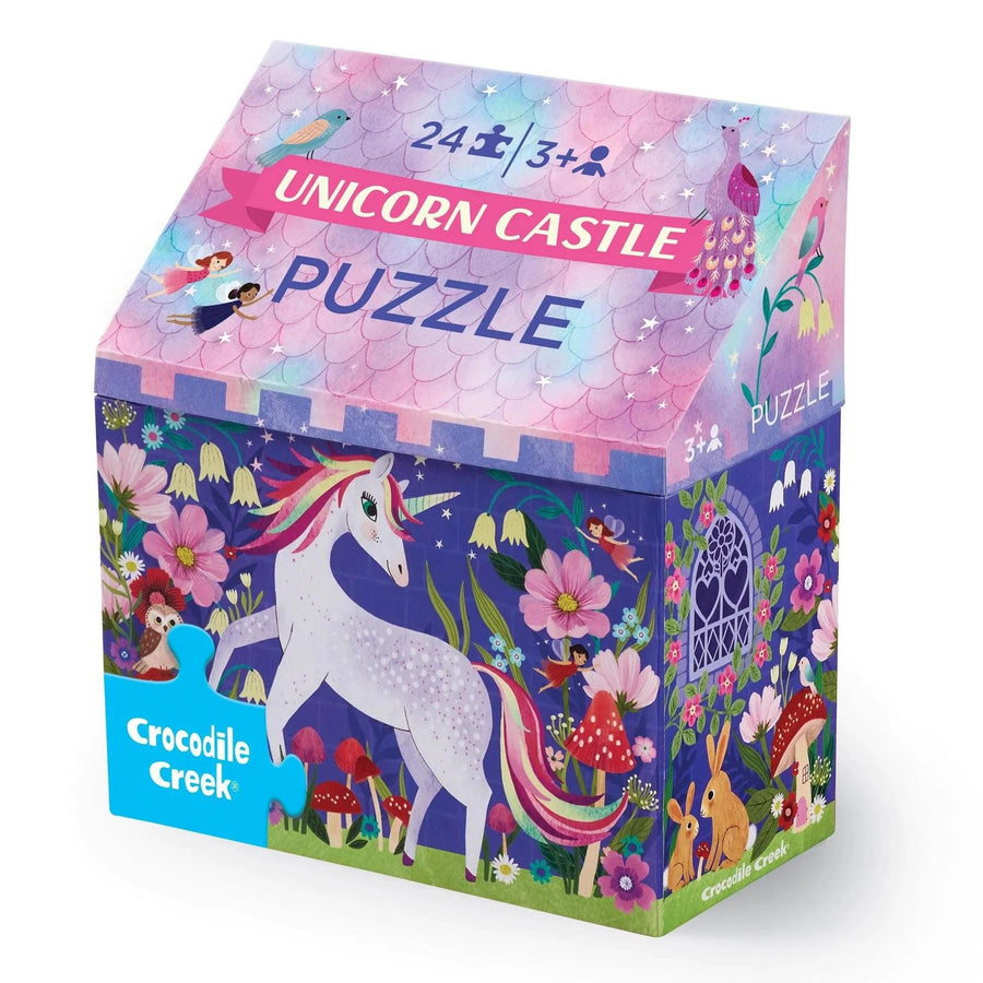 24 Pc Puzzle/Unicorn Castle