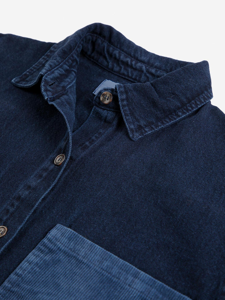 Booo Bo Choses Tag Denim Shirt