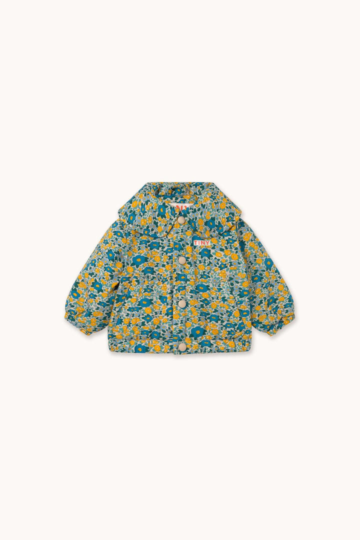 Flower Pattern Baby Padded Jacket