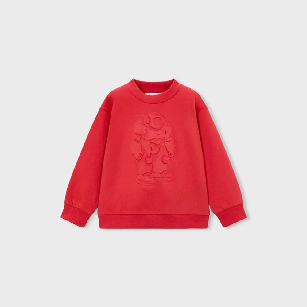 Robot Sweatshirt - Red