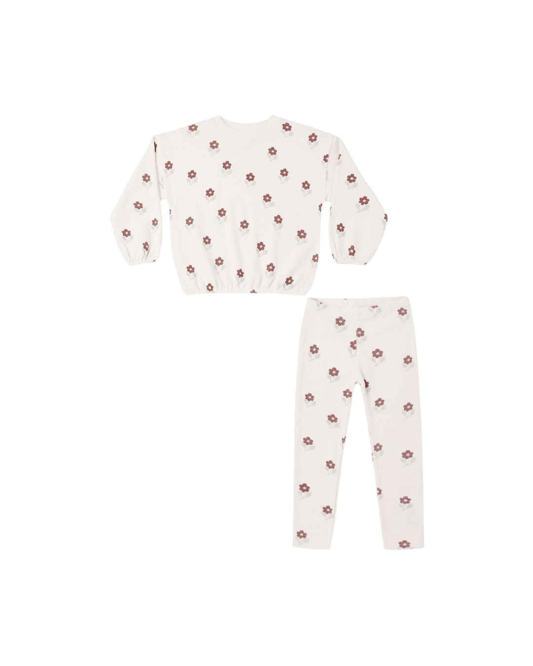 Spongey Knit Set - Petal Daisy