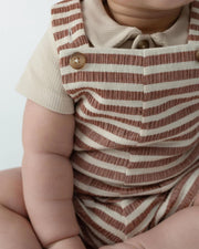 Dann Overalls - Rust Striped