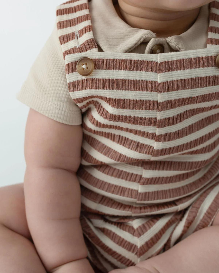 Dann Overalls - Rust Striped