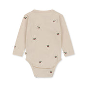 Long Sleeve Bodysuit Cherry