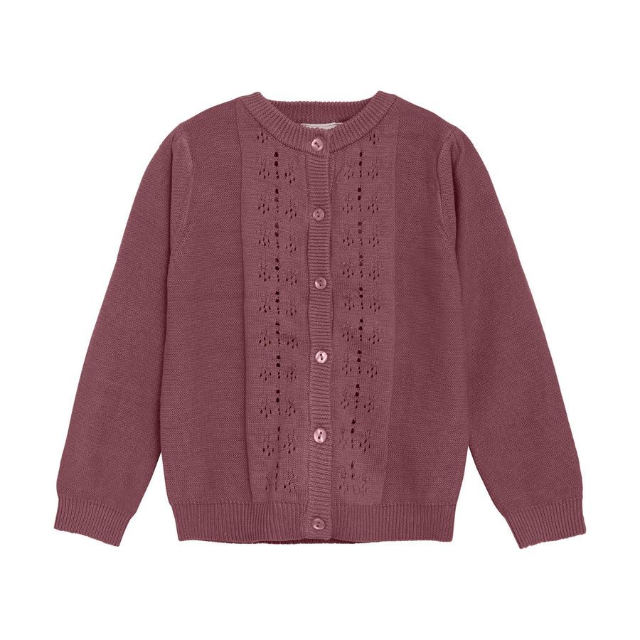 Mauve Cardigan