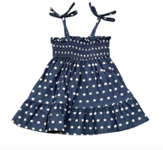 Tiered Mini Dress - Stars